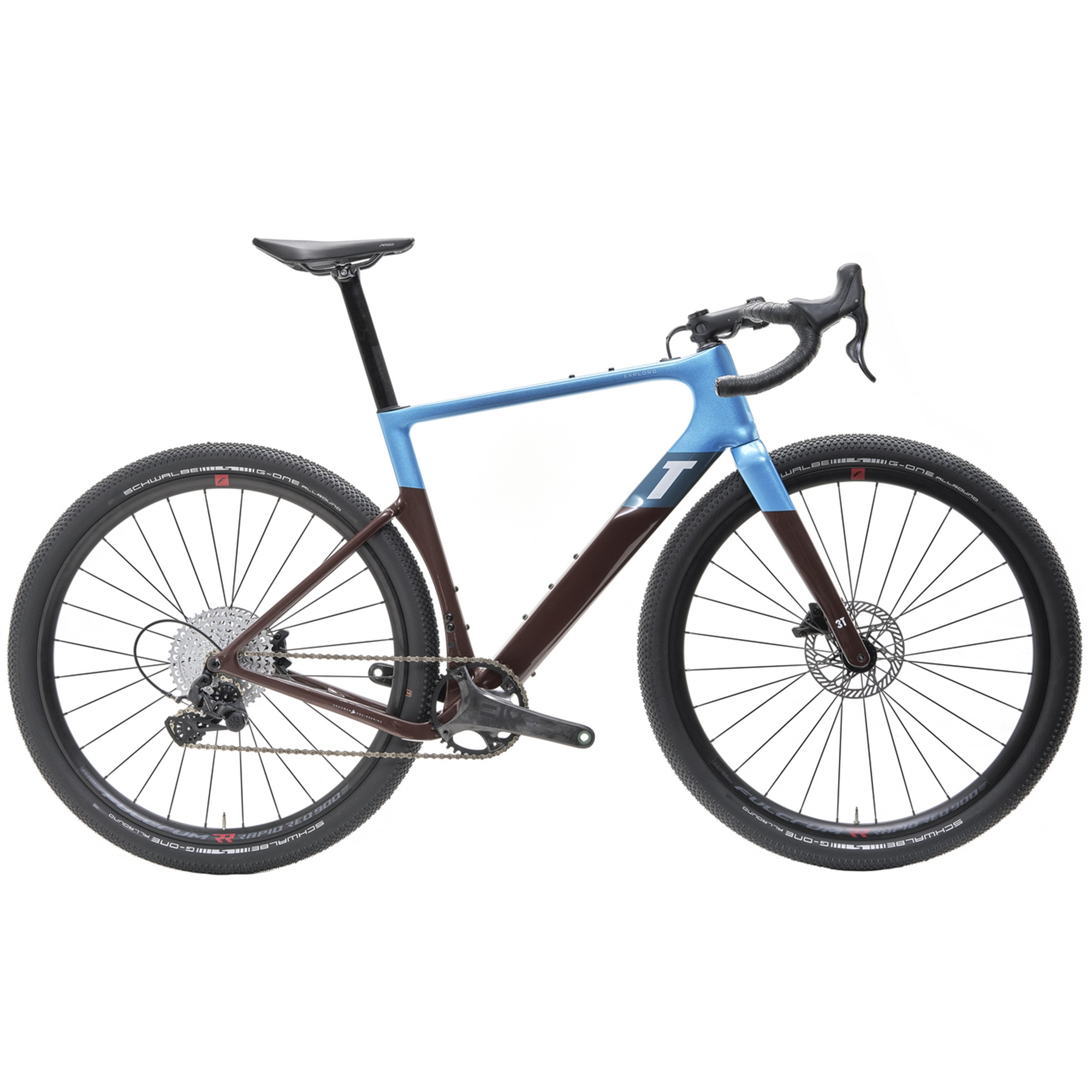 3T Exploro Race Max Ekar 1x - Brown/Blue - 54