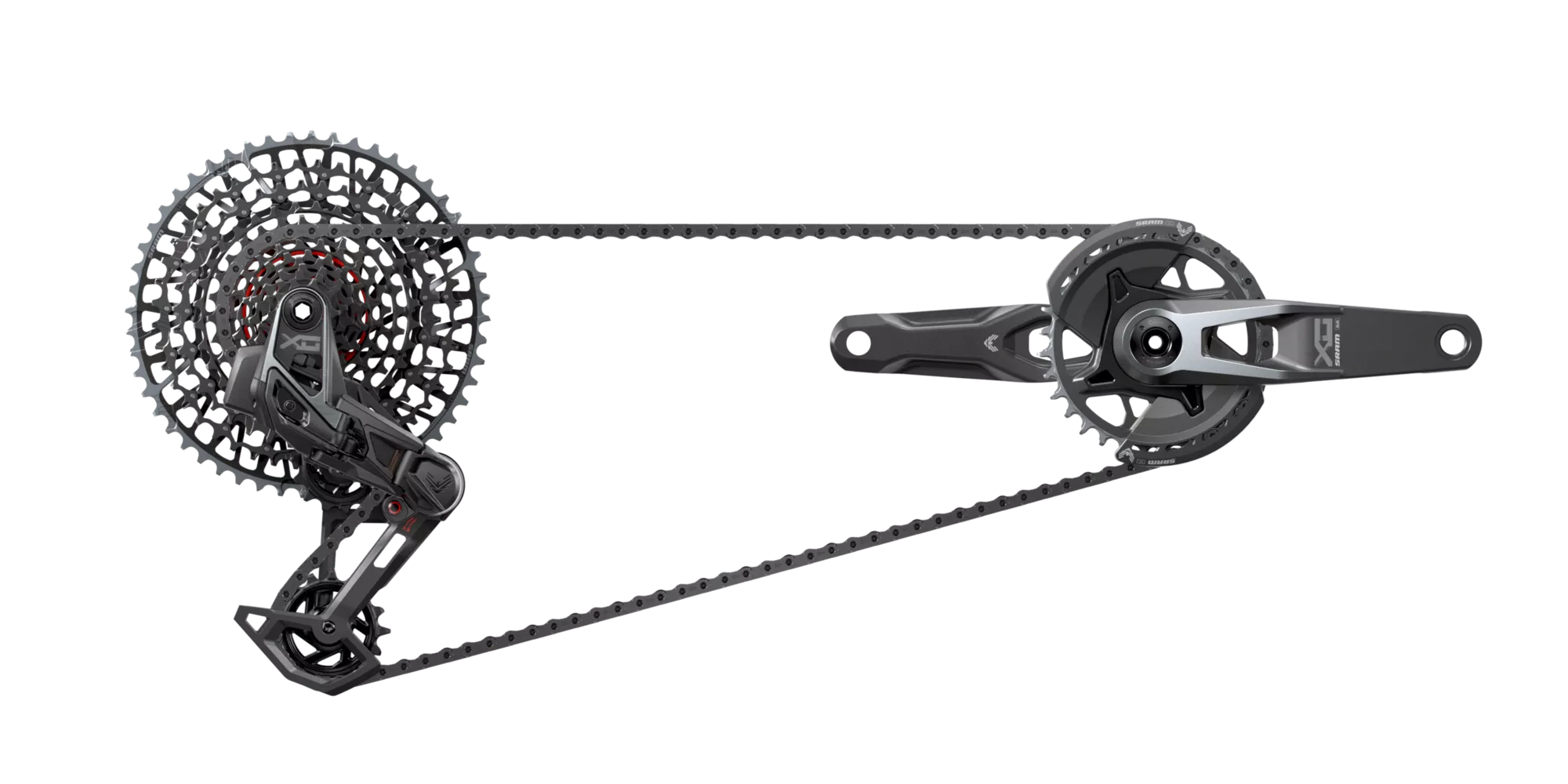 SRAM XO Eagle Transmission AXS 170mm T-Type