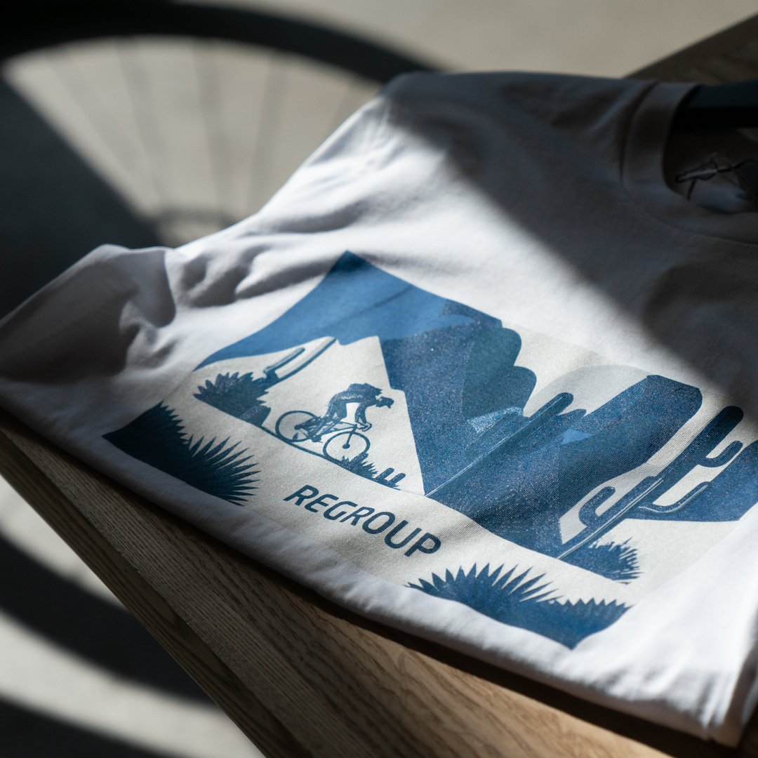 Regroup "Desert Cyclist" Custom Tee